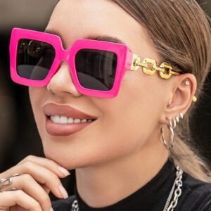 Lunettes de soleil surdimensionnées femmes Y2K, mode vintage classique, décoration, protection UV pour utilisation extérieure, voyage, plage, vacances. Accessoires de plage pour femmes, lunettes de soleil, lunettes de soleil teintées