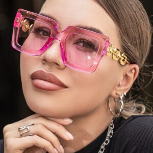 Lunettes de soleil surdimensionnées femmes Y2K, mode vintage classique, décoration, protection UV pour utilisation extérieure, voyage, plage, vacances. Accessoires de plage pour femmes, lunettes de soleil, lunettes de soleil teintées