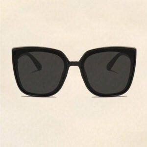 1 paire de lunettes de mode pour femmes, convenant à une utilisation quotidienne. Accessoires de plage pour femmes. Lunettes tendance, basiques pour les tenues femmes automne-hiver. Cadeaux pour une tenue casual d'affaires