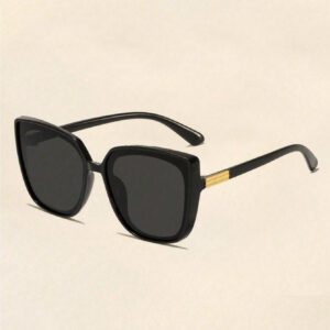 1 paire de lunettes de mode pour femmes, convenant à une utilisation quotidienne. Accessoires de plage pour femmes. Lunettes tendance, basiques pour les tenues femmes automne-hiver. Cadeaux pour une tenue casual d'affaires