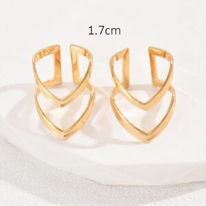 2 pièces Anneau minimaliste