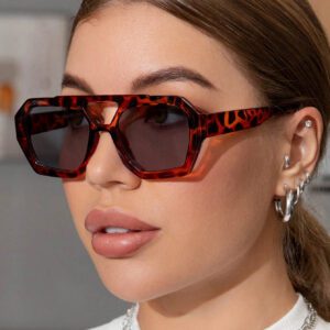 Lunettes de soleil unisexes en plastique de style vintage de pilote, décoration classique à la mode, convenant aux voyages extérieurs, à la plage ou aux vacances, lunettes de protection UV, accessoires de plage pour femmes, lunettes de soleil, abat-jour