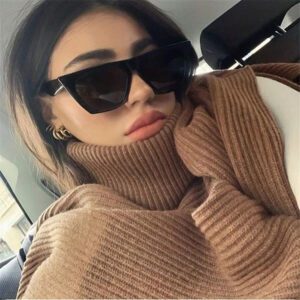 Nouvelles lunettes à la mode rétro pour femmes, lunettes de style de rue vintage, accessoires de plage pour femmes