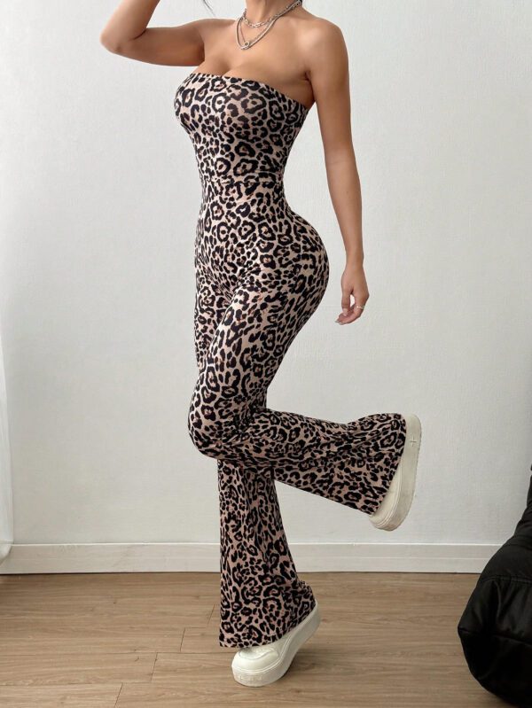 SHEIN MOOSTA Combinaison Bustier Unicolore – Image 7