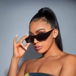 SHEIN SXY Lunettes de mode carrées pour femmes