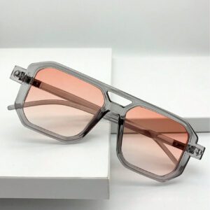 1 pièce Lunettes de mode pour femmes avec double traverse et monture carrée. Accessoires de plage pour femmes. Lunettes de soleil tendance. Indispensables automne-hiver pour tenues femmes. Cadeaux décontractés mais chic pour les affaires.