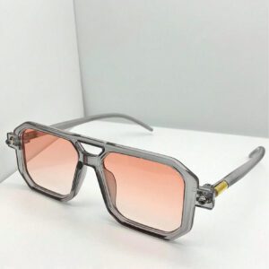 1 pièce Lunettes de mode pour femmes avec double traverse et monture carrée. Accessoires de plage pour femmes. Lunettes de soleil tendance. Indispensables automne-hiver pour tenues femmes. Cadeaux décontractés mais chic pour les affaires.