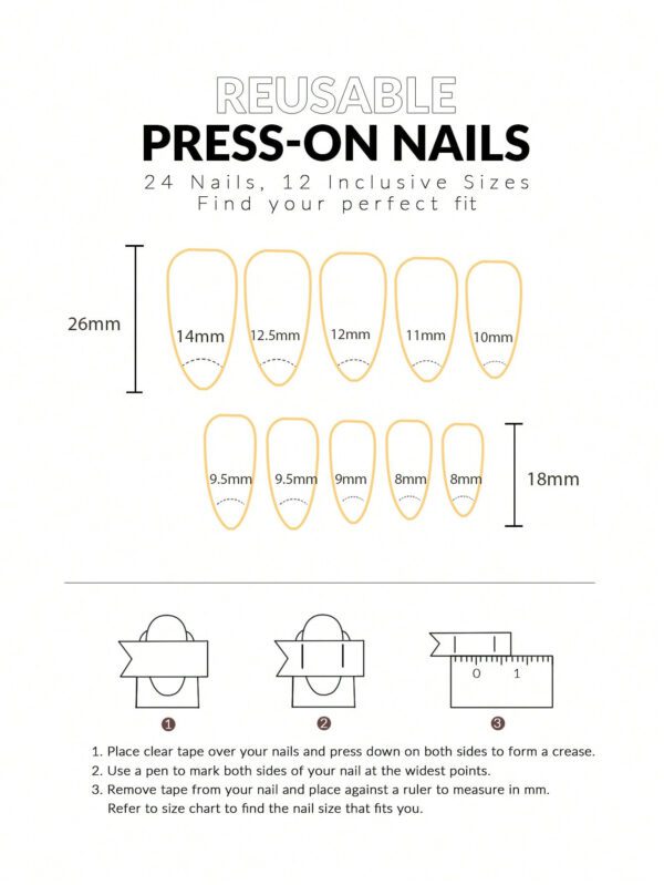 Rehaussez votre look avec un ensemble de 24 ongles portables en forme d'amande, une décoration en argent flamme 3D douce et cool, un sens de la technologie futuriste Y2K et une couverture complète. Convient aux femmes, avec 1 feuille de colle en gelée, 1 lime à ongles. Parfait pour s'habiller quotidiennement et pour les fêtes. Fournitures d'ongles pressés sur. – Image 5