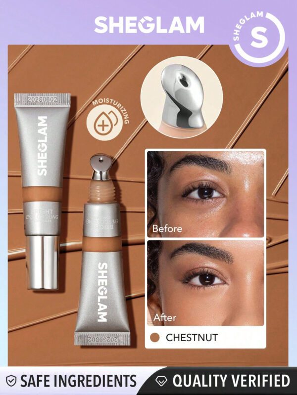 SHEGLAM Correcteur RafraîChissant Bright Eyes-Almond     NoëL Cadeau De NoëL Hiver Thanksgiving DéCoration De NoëL Maquillage FÊTe Plage Voyage Vacances Rose Y610K Saint-Valentin DéCor Amour Cadeau Hiver Maquillage FÊTe Plage Voyage Vacances Rose Y2K Promos Offres Camping ExtéRieur PréSent Rose Mode Fille Nouvelle AnnéE CosméTique Cosplayer Meilleur Voyage FêTes Couleur Fantaisie Campus éCole Charme Ambiance Cny Nouvel An Chinois – Image 3