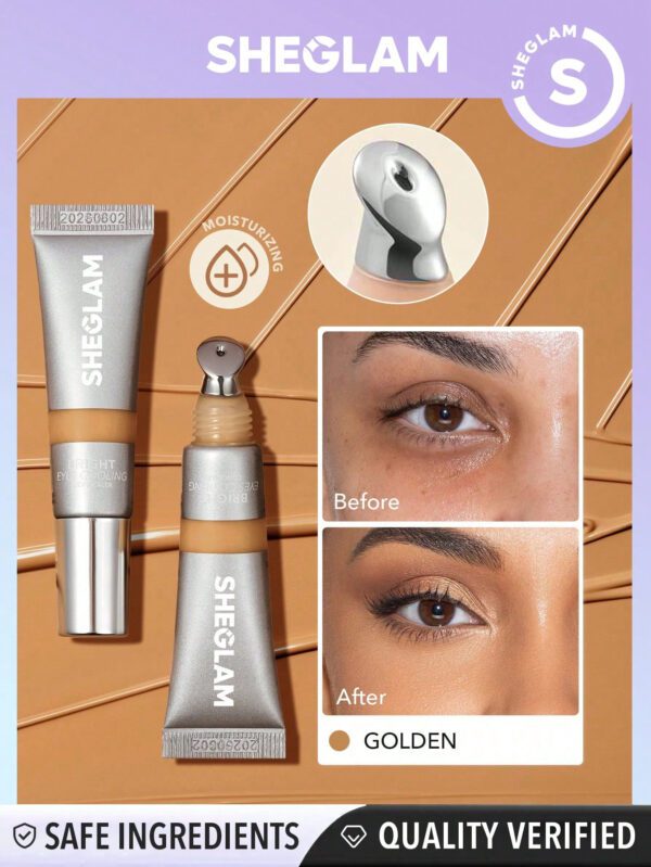 SHEGLAM Correcteur RafraîChissant Bright Eyes-Almond     NoëL Cadeau De NoëL Hiver Thanksgiving DéCoration De NoëL Maquillage FÊTe Plage Voyage Vacances Rose Y610K Saint-Valentin DéCor Amour Cadeau Hiver Maquillage FÊTe Plage Voyage Vacances Rose Y2K Promos Offres Camping ExtéRieur PréSent Rose Mode Fille Nouvelle AnnéE CosméTique Cosplayer Meilleur Voyage FêTes Couleur Fantaisie Campus éCole Charme Ambiance Cny Nouvel An Chinois – Image 4
