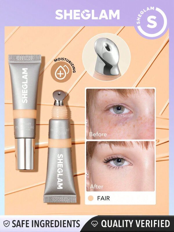 SHEGLAM Correcteur RafraîChissant Bright Eyes-Almond     NoëL Cadeau De NoëL Hiver Thanksgiving DéCoration De NoëL Maquillage FÊTe Plage Voyage Vacances Rose Y610K Saint-Valentin DéCor Amour Cadeau Hiver Maquillage FÊTe Plage Voyage Vacances Rose Y2K Promos Offres Camping ExtéRieur PréSent Rose Mode Fille Nouvelle AnnéE CosméTique Cosplayer Meilleur Voyage FêTes Couleur Fantaisie Campus éCole Charme Ambiance Cny Nouvel An Chinois – Image 5