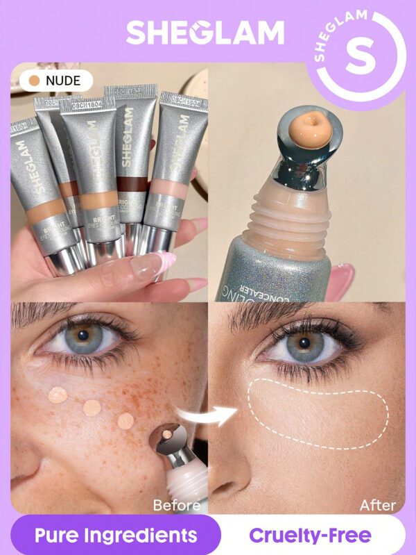 SHEGLAM Correcteur RafraîChissant Bright Eyes-Almond     NoëL Cadeau De NoëL Hiver Thanksgiving DéCoration De NoëL Maquillage FÊTe Plage Voyage Vacances Rose Y610K Saint-Valentin DéCor Amour Cadeau Hiver Maquillage FÊTe Plage Voyage Vacances Rose Y2K Promos Offres Camping ExtéRieur PréSent Rose Mode Fille Nouvelle AnnéE CosméTique Cosplayer Meilleur Voyage FêTes Couleur Fantaisie Campus éCole Charme Ambiance Cny Nouvel An Chinois – Image 6