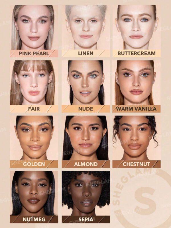 SHEGLAM Correcteur RafraîChissant Bright Eyes-Almond     NoëL Cadeau De NoëL Hiver Thanksgiving DéCoration De NoëL Maquillage FÊTe Plage Voyage Vacances Rose Y610K Saint-Valentin DéCor Amour Cadeau Hiver Maquillage FÊTe Plage Voyage Vacances Rose Y2K Promos Offres Camping ExtéRieur PréSent Rose Mode Fille Nouvelle AnnéE CosméTique Cosplayer Meilleur Voyage FêTes Couleur Fantaisie Campus éCole Charme Ambiance Cny Nouvel An Chinois – Image 16