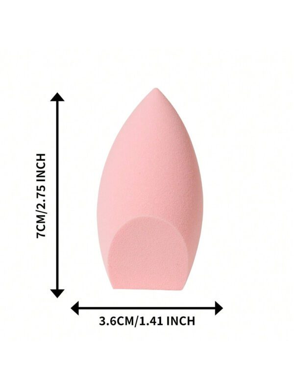 3 pièces Lot d'éponges de maquillage réutilisables sèches et humides, applicateur cosmétique doux pour poudre, liquide, fixation du maquillage, convient aux hommes et aux femmes, indispensable portable pour la vie quotidienne et les voyages – Image 11