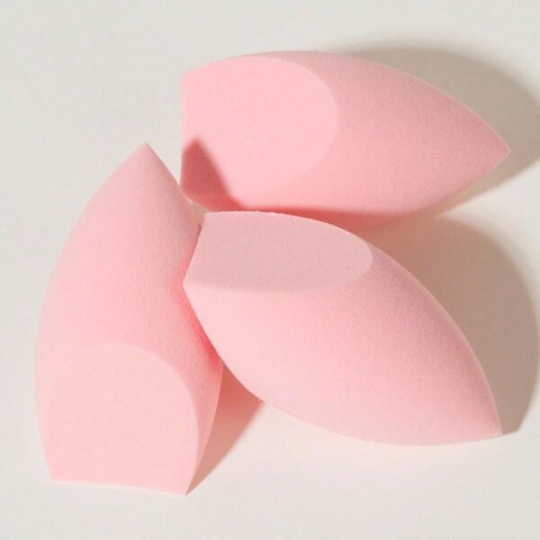 3 pièces Lot d'éponges de maquillage réutilisables sèches et humides, applicateur cosmétique doux pour poudre, liquide, fixation du maquillage, convient aux hommes et aux femmes, indispensable portable pour la vie quotidienne et les voyages – Image 17