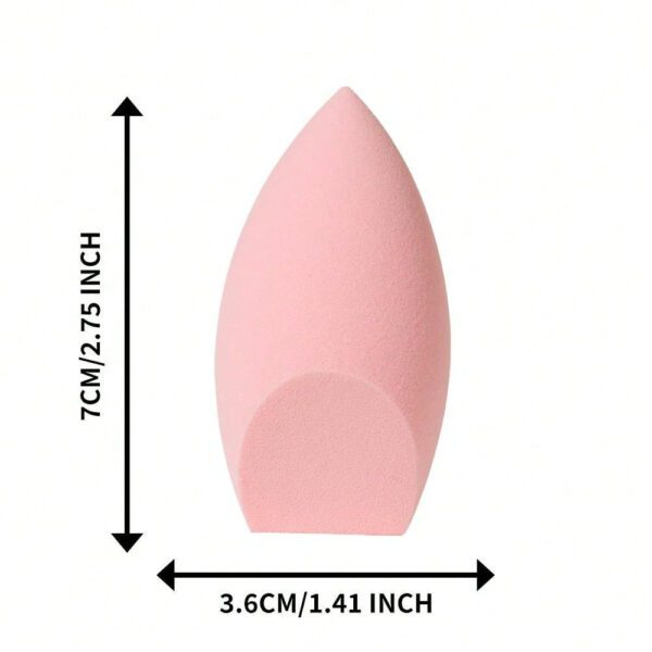 3 pièces Lot d'éponges de maquillage réutilisables sèches et humides, applicateur cosmétique doux pour poudre, liquide, fixation du maquillage, convient aux hommes et aux femmes, indispensable portable pour la vie quotidienne et les voyages – Image 20
