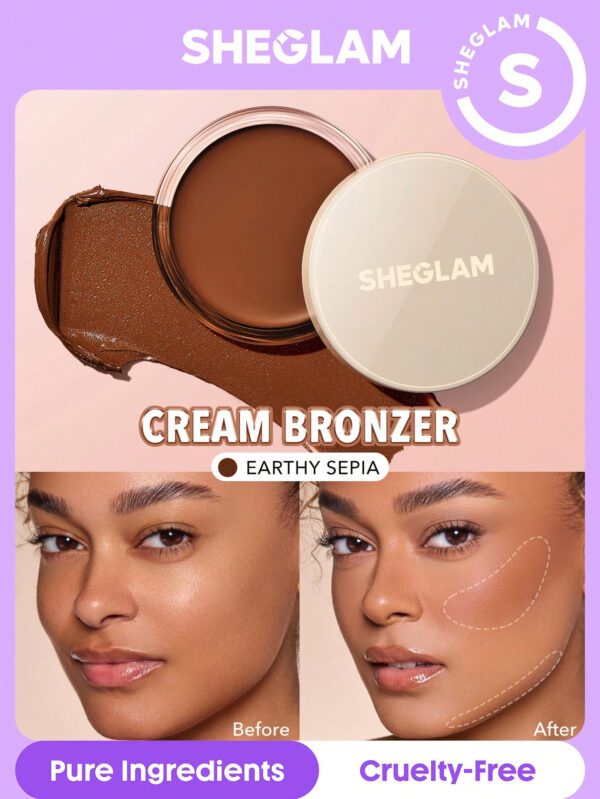 SHEGLAM Bronzer CrèMe Silk Haze-Golden Sun     NoëL Cadeau De NoëL Hiver Thanksgiving DéCoration De NoëL Maquillage FÊTe Plage Voyage Vacances Rose Y986K Saint-Valentin DéCor Amour Cadeau Hiver Maquillage FÊTe Plage Voyage Vacances Rose Y2K Promos Offres Camping ExtéRieur PréSent Rose Mode Fille Nouvelle AnnéE CosméTique Cosplayer Meilleur Voyage FêTes Couleur Fantaisie Campus éCole Charme Ambiance Cny Nouvel An Chinois – Image 3