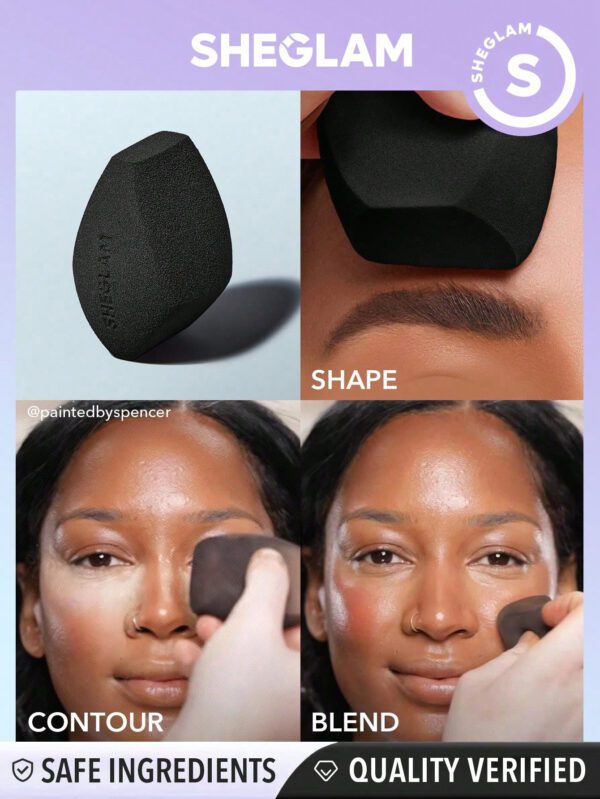 SHEGLAM À Multiples Faces Maquillage Doux Maquillage Mixeur Pour Fond De Teint Highlighter Contouring MéLange SéChage Rapide Beauté Outil De Maquillage     NoëL Cadeau De NoëL Hiver Thanksgiving DéCoration De NoëL Maquillage FÊTe Plage Voyage Vacances Rose Y445K Saint-Valentin DéCor Amour Cadeau Hiver Maquillage FÊTe Plage Voyage Vacances Rose Y2K Promos Offres Camping ExtéRieur PréSent Rose Mode Fille Nouvelle AnnéE CosméTique Cosplayer Meilleur Voyage FêTes Couleur Fantaisie Campus éCole Charme Ambiance Cny Nouvel An Chinois – Image 2