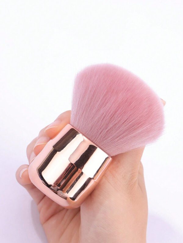 1 Pièce Pinceau De Maquillage Blush En Poudre À Tête Champignon Multifonctionnel Pour Le Réglage Et Le Contouring