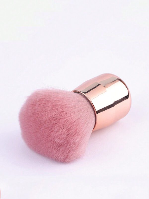 1 Pièce Pinceau De Maquillage Blush En Poudre À Tête Champignon Multifonctionnel Pour Le Réglage Et Le Contouring – Image 4