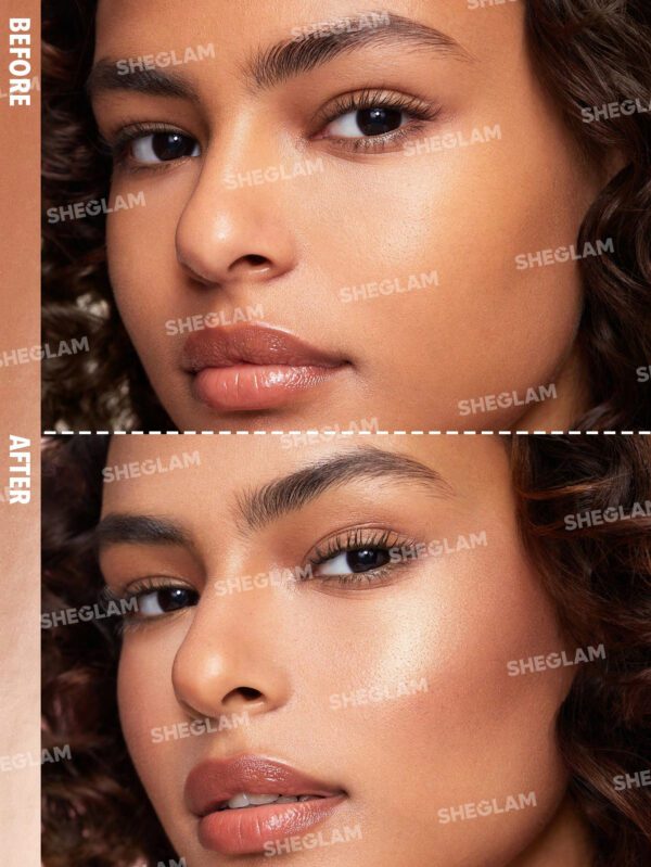 SHEGLAM Palette De Visage Professionnelle 3D - Dune 4 Couleurs Palette De Contour De Contour De Fard À Joues Longue Tenue, Haute Pigmentation RéSistant À La Transpiration, Brillance DoréE Contouring Naturel Et Mat     NoëL Cadeau De NoëL Hiver Thanksgiving DéCoration De NoëL Maquillage FÊTe Plage Voyage Vacances Rose Y261K Saint-Valentin DéCor Amour Cadeau Hiver Maquillage FÊTe Plage Voyage Vacances Rose Y2K Promos Offres Camping ExtéRieur PréSent Rose Mode Fille Nouvelle AnnéE CosméTique Cosplayer Meilleur Voyage FêTes Couleur Fantaisie Campus éCole Charme Ambiance Cny Nouvel An Chinois – Image 2