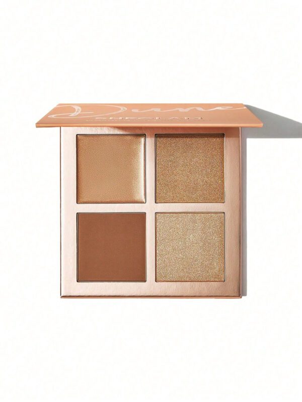 SHEGLAM Palette De Visage Professionnelle 3D - Dune 4 Couleurs Palette De Contour De Contour De Fard À Joues Longue Tenue, Haute Pigmentation RéSistant À La Transpiration, Brillance DoréE Contouring Naturel Et Mat     NoëL Cadeau De NoëL Hiver Thanksgiving DéCoration De NoëL Maquillage FÊTe Plage Voyage Vacances Rose Y261K Saint-Valentin DéCor Amour Cadeau Hiver Maquillage FÊTe Plage Voyage Vacances Rose Y2K Promos Offres Camping ExtéRieur PréSent Rose Mode Fille Nouvelle AnnéE CosméTique Cosplayer Meilleur Voyage FêTes Couleur Fantaisie Campus éCole Charme Ambiance Cny Nouvel An Chinois – Image 8