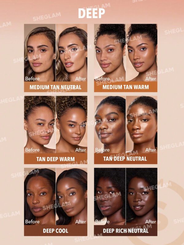 SHEGLAM MéLangeur Sunburst Glow-Deep     NoëL Cadeau De NoëL Hiver Thanksgiving DéCoration De NoëL Maquillage FÊTe Plage Voyage Vacances Rose Y849K Saint-Valentin DéCor Amour Cadeau Hiver Maquillage FÊTe Plage Voyage Vacances Rose Y2K Promos Offres Camping ExtéRieur PréSent Rose Mode Fille Nouvelle AnnéE CosméTique Cosplayer Meilleur Voyage FêTes Couleur Fantaisie Campus éCole Charme Ambiance Cny Nouvel An Chinois – Image 4