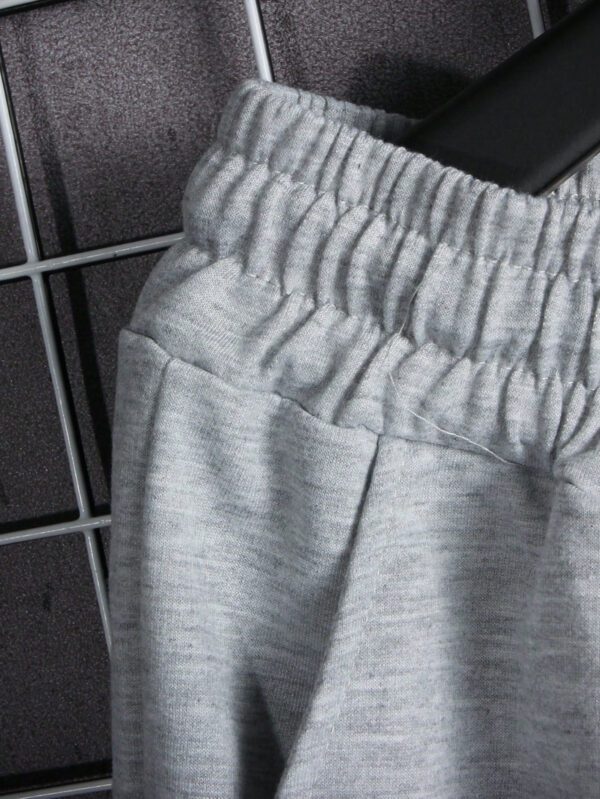 Manfinity EMRG Shorts Pour Hommes À Cordon Et Graphisme Alien Et Lettres Coupe Ample – Image 8