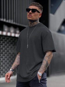 Homme T-shirt Unicolore