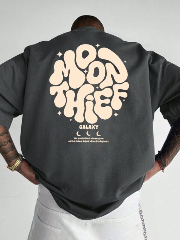 T-shirt décontracté à col rond pour hommes pour la navette quotidienne