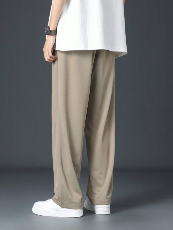 Homme Pantalon de survêtement à applique lettre à cordon – Image 6
