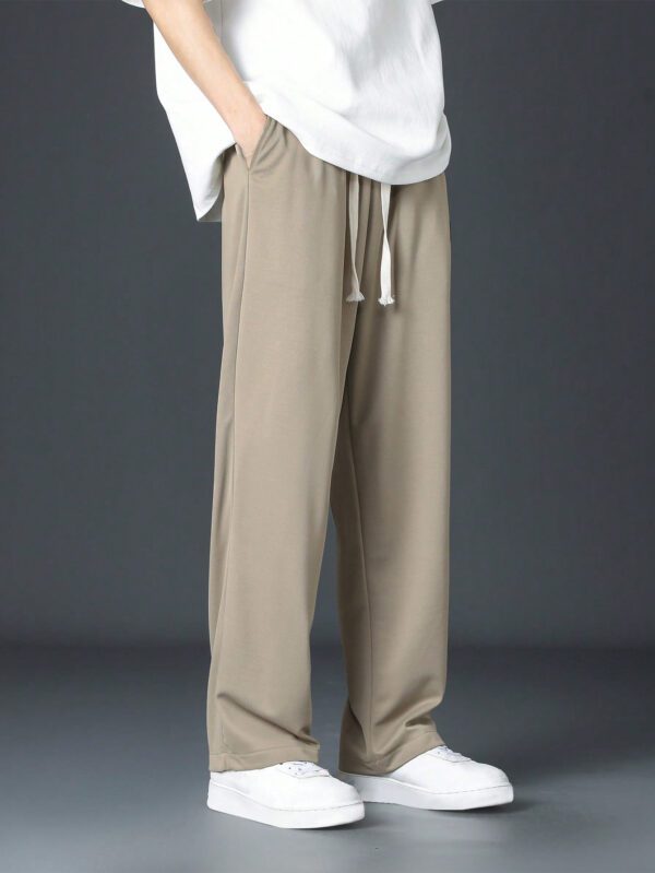 Homme Pantalon de survêtement à applique lettre à cordon – Image 8