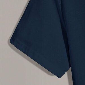 T-shirt Décontracté À Col Rond Pour Hommes Avec Lettre Imprimée