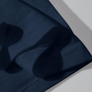 T-shirt Décontracté À Col Rond Pour Hommes Avec Lettre Imprimée