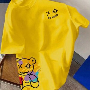 Manfinity Homme T-shirt à manches courtes pour hommes avec impression/simple motif/lettre