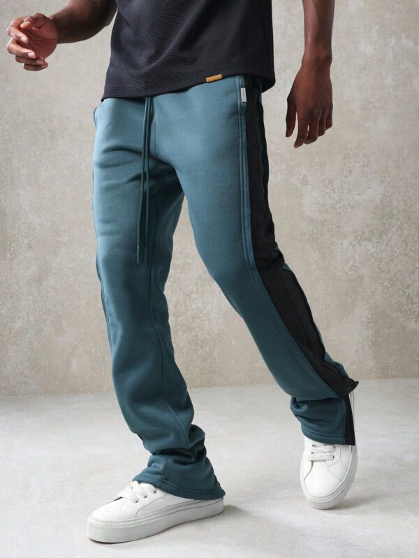 SUMWON Jogger avec découpe latérale et panneaux de contraste coupe évasée