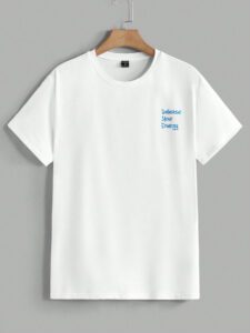 Manfinity EMRG T-shirt à manches courtes col rond avec lettres et impression d'ours, amusant, pour rappeur – Image 9