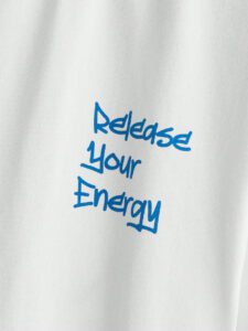 Manfinity EMRG T-shirt à manches courtes col rond avec lettres et impression d'ours, amusant, pour rappeur – Image 11