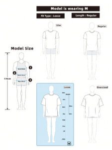 Manfinity Hypemode T-shirt oversize pour hommes avec imprimé graphique de dessin animé – Image 7
