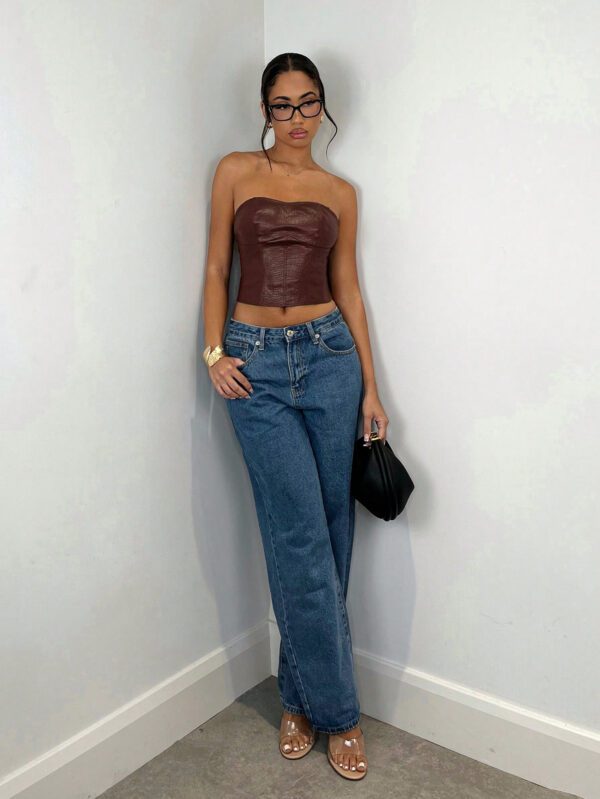 SHEIN BAE Top tube ajusté à la mode pour femmes, été – Image 9