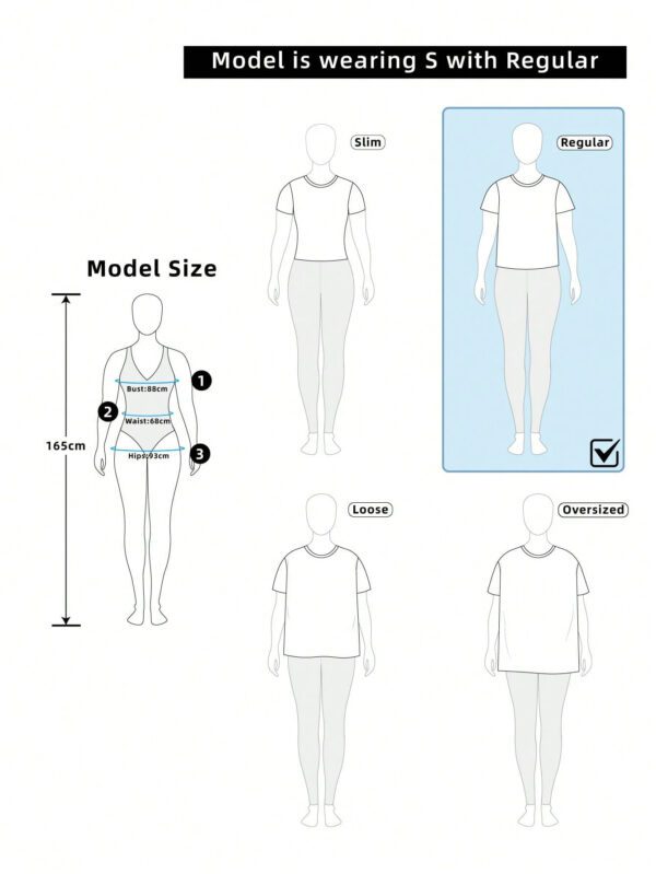 SOLERSUN Top T-Shirt à encolure asymétrique élégant et drapé pour femmes – Image 7