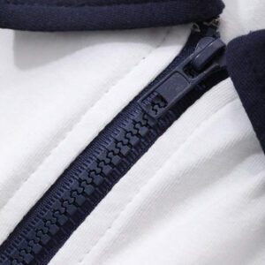 DAZY Polo d'été décontracté pour homme avec patchwork blocs de couleurs