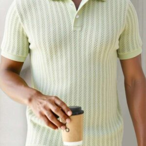 Manfinity Homme Polo décontracté/professionnel à manches courtes de couleur unie pour hommes