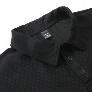 Manfinity Homme Chemise polo décontractée coupe slim pour homme avec petit imprimé