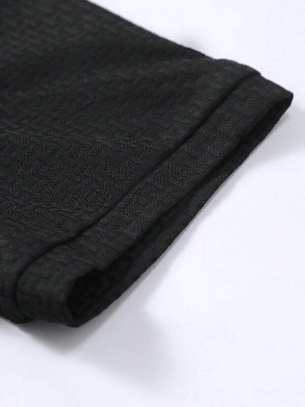 Manfinity Homme Chemise polo décontractée coupe slim pour homme avec petit imprimé – Image 6