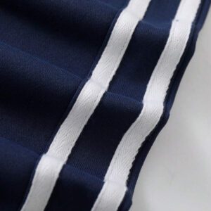 Manfinity Sporsity Pantalon de sport décontracté pour hommes à taille avec cordon et couleur contrastée