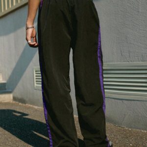 Manfinity Streetrush Pantalon décontracté pour hommes avec cordon de serrage à la taille et imprimé numérique