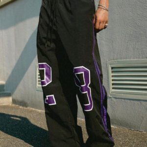 Manfinity Streetrush Pantalon décontracté pour hommes avec cordon de serrage à la taille et imprimé numérique