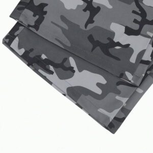 Manfinity Streetrush Pantalon cargo camouflage ample homme, pantalon cargo camouflage, pantalon ample décontracté
