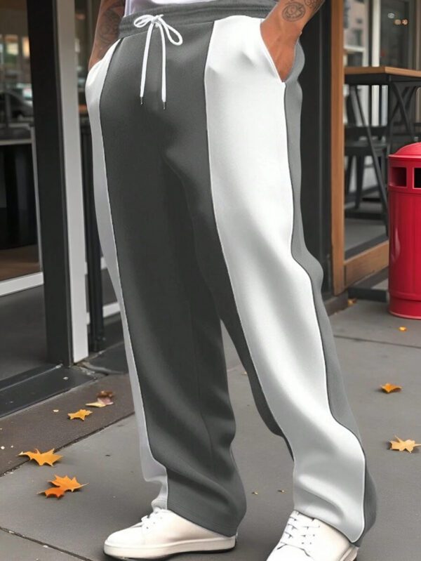 Pantalon de sport décontracté et coloré pour hommes – Image 2